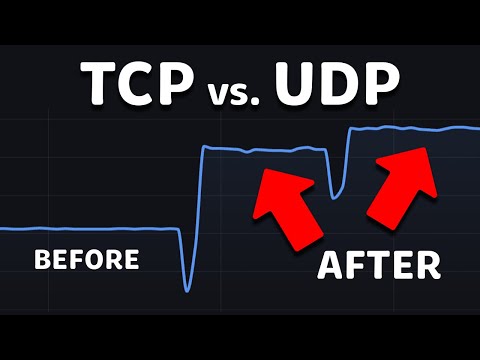 TCP vs UDP Performance: HUGE Improvement!