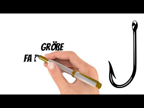 Angelhaken, Größe und Form richtig wählen!