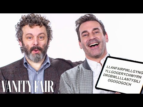 Jon Hamm and Michael Sheen Teach You St. Louis and Welsh Slang | Vanity Fair