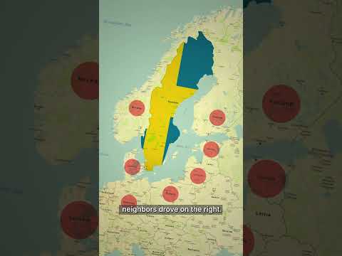 The Night Sweden Flipped the Roads #history