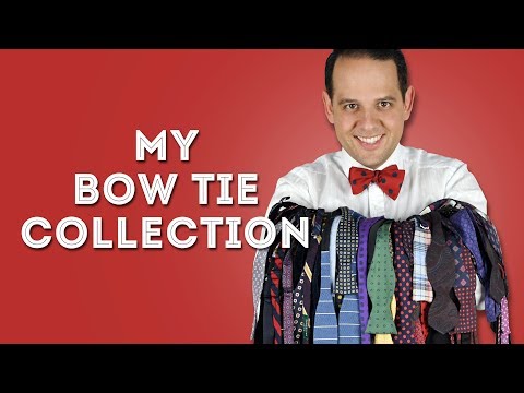 How Many Bow Ties Do You Need ? My Collection - Sven Raphael Schneider