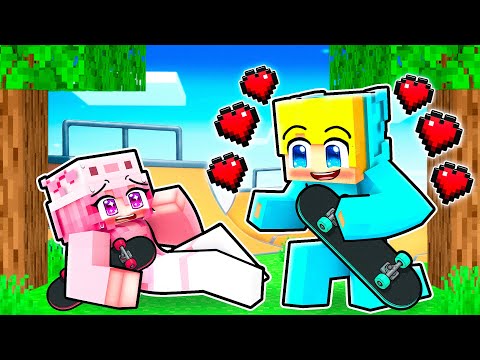 Ukri und Lea Skateboard Liebesgeschichte in Minecraft!