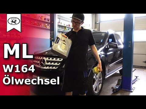 MB ML W164 Motor Öl wechseln | Oil change | VitjaWolf | Tutorial | HD |