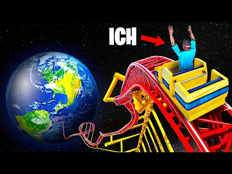 Die GRÖSSTE ACHTERBAHN FAHREN in GTA 5!