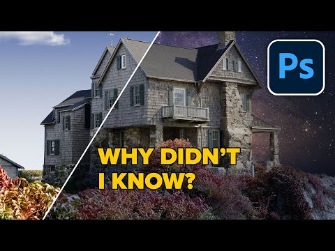 This neglected tool makes perfect edges on sky replacement in Photoshop