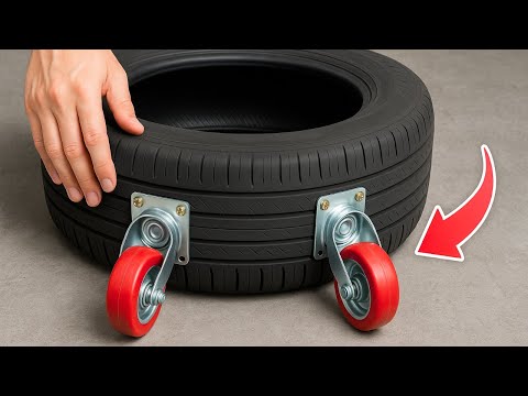 🔥Never Throw Away Old Car Tires! This Genius DIY Tool Will Blow Your Mind!
