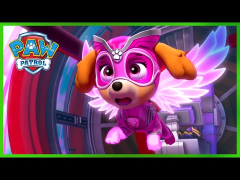 PAW Patrol Mighty Pups save a Rocket Ship and more! - PAW Patrol - Cartoons for Kids Compilation