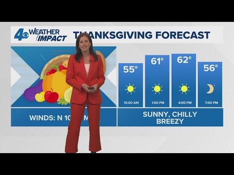 New Orleans Weather: Holiday chill for Thanksgiving, rain returns Sunday and Monday