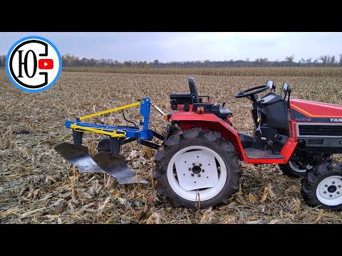 Two-body PLOUGH 2*25 "VEPR" type "BOMET". Review, assembly, adjustment and configuration.