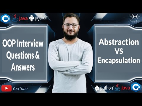 Abstraction VS Encapsulation | OOP Interview Questions & Answers | Object Oriented (Hindi/Urdu)