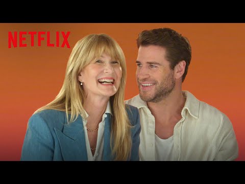 Laura Dern and Liam Hemsworth On Traveling to Morocco to Shoot Lonely Planet | Netflix