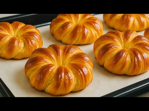 I'll blow your mind! Homemade 200-layer puff pastry bread (German puff pastry)