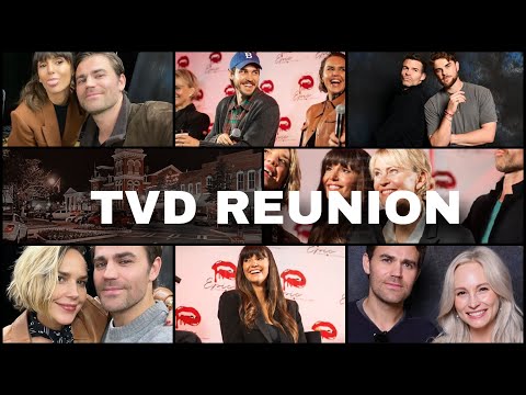 TVD REUNION december 2023. THE BEST MOMENTS i was feeling festive in mystic falls