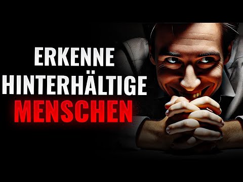 Wie du MANIPULATION und hinterhältige Menschen SOFORT erkennst