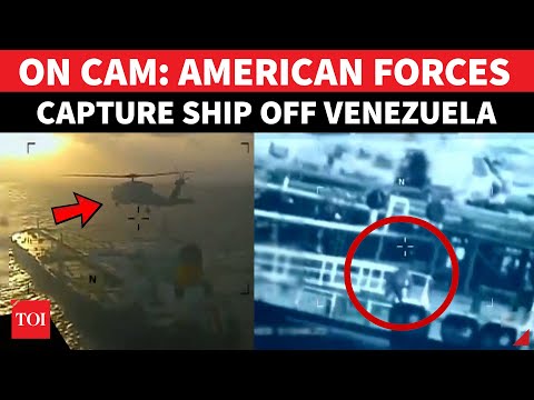U.S. Forces In Choppers Storm & Hijack 'ENEMY SHIP' In Dramatic Raid Near Venezuela On Trump Orders