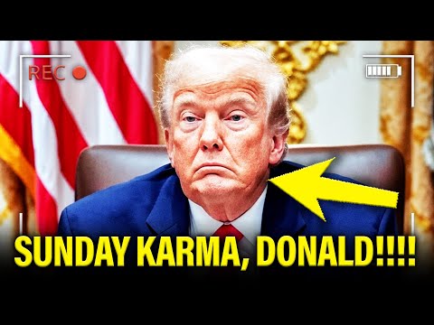 Trump SPIRALS on SUNDAY as KARMA TAKES him DOWN!!!