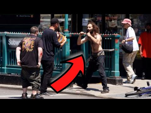 When Dumb Street Fighters Challenge Pro Fighters...