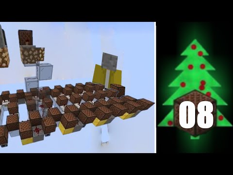 If a Christmas Card was a Minecraft Note Block Song...