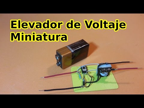 Elevador de Voltaje Miniatura