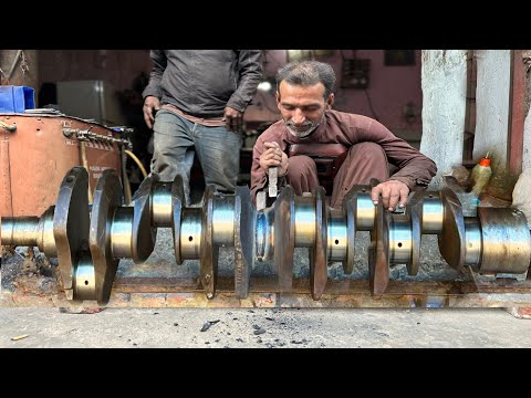 Crankshaft Broken in Two? Watch How It Was Fixed!”