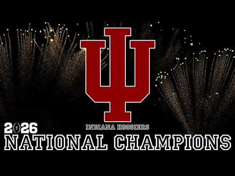 Indiana Hoosiers: 2026 National Champions | 15 Min Logo Loop (Silent)