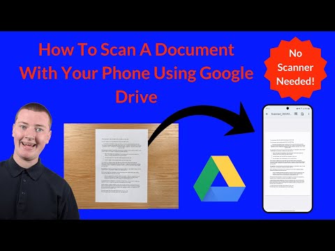 How To Scan A Document On Android Using Google Drive