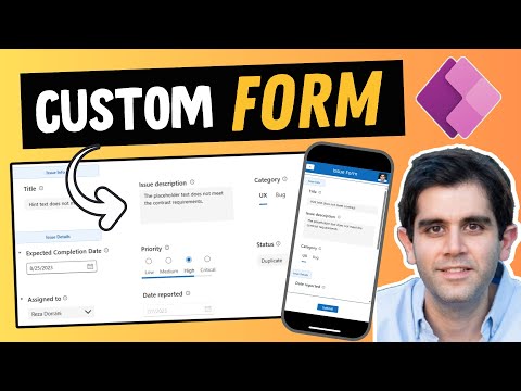 Customize Power Apps Forms using Modern Controls | Build Responsive Forms