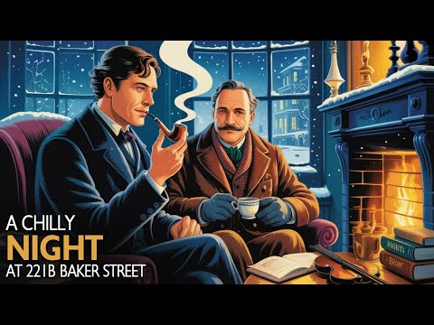 A Chilly Night at 221B Baker Street: The Icebound Lodger | Cozy Sherlock Holmes Sleep Story