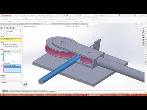 Nonlinear dynamic Simulation of pipe bending machine