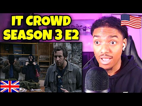 ROY’S IN TROUBLE! 😳 | AMERICAN REACTS to The IT Crowd S3E2 “Are We Not Men”