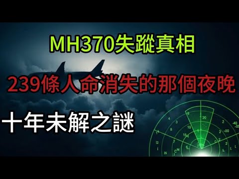 消失的MH370：239条人命蒸发在3万英尺高空的惊天谜团