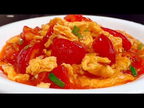 Make scrambled eggs with tomatoes this way! The secret is revealed, and you'll be a master at it! [