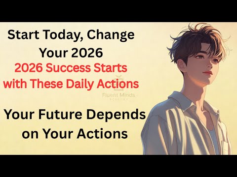 What You Do Today Will Change Your 2026 💪|Fluent Minds Academy!