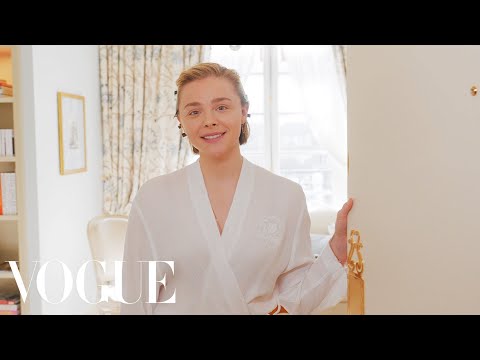 Chloë Grace Moretz Gets Ready for the Louis Vuitton Show in Paris | Vogue