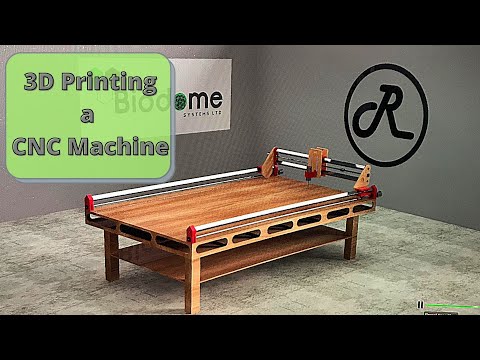 XL 3D Printed CNC machine: Huge homemade CNC pt2
