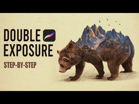 Double Exposure Effect - Procreate Tutorial