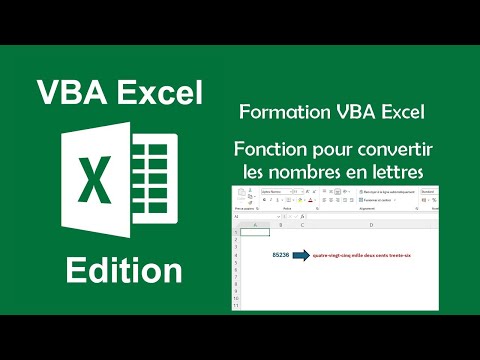 VBA Excel - Fonction pour convertir les nombres en lettres