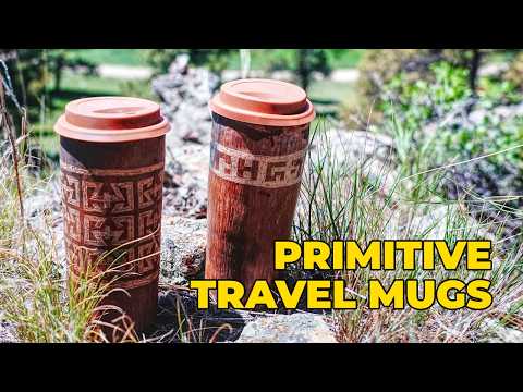 I Made Travel Mugs Using Only Natural Materials