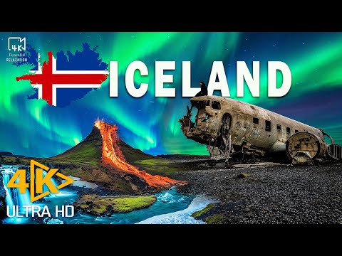 ICELAND 4K UHD - Discover the Breathtaking Land of Ice and Fire | Northern Lights in Iceland