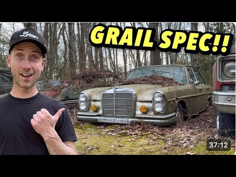 I BOUGHT AN INSANELY RARE ABANDONED MERCEDES (NEVER SEEN THIS BEFORE!)
