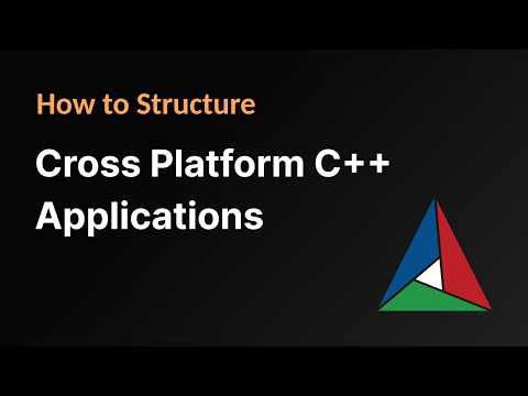 How I Structure Cross-Platform C++ Projects with CMake