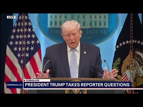 President Donald Trump talks Iran rescue, war | Full speech