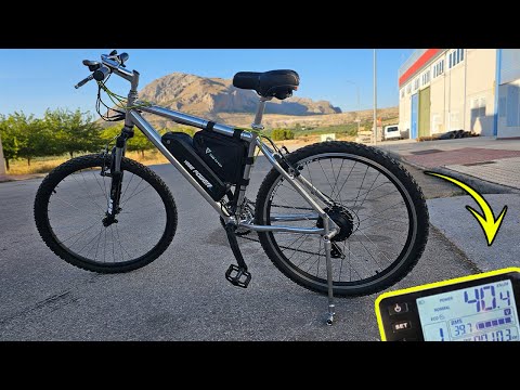 COMO TRANSFORMAR tu vieja BICICLETA en ELECTRICA por poco DINERO🤑 Kit de conversión YOSEPOWER🚲