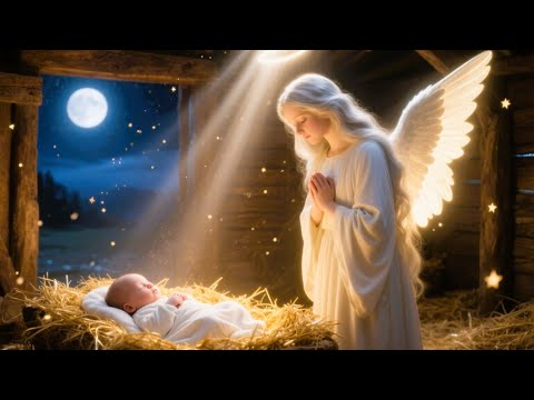 Angel & Baby Jesus✨The Softest Light in the Darkest Night💛frequency of love 1111Hz