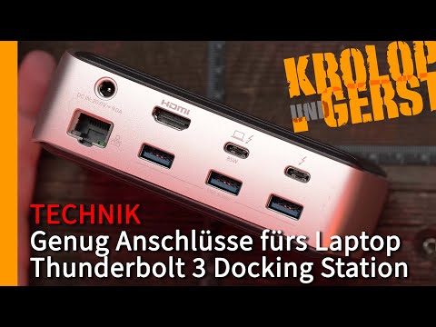Endlich genug Anschlüsse für das Laptop 📷 Krolop&Gerst