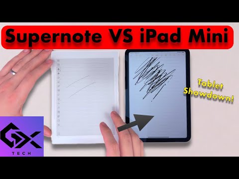 iPad Mini 7 VS Supernote A6X2 Nomad: BEST small Note-Taking Device