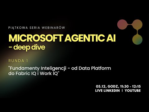 #1 Fundamenty Inteligencji  - Od Data Platform do Fabric IQ i Work IQ