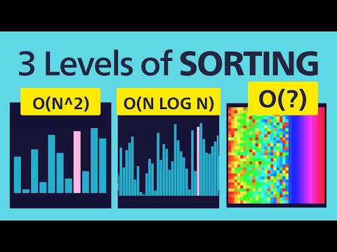 3 Levels of Sorting Algorithms - FASTEST Comparison Sort!