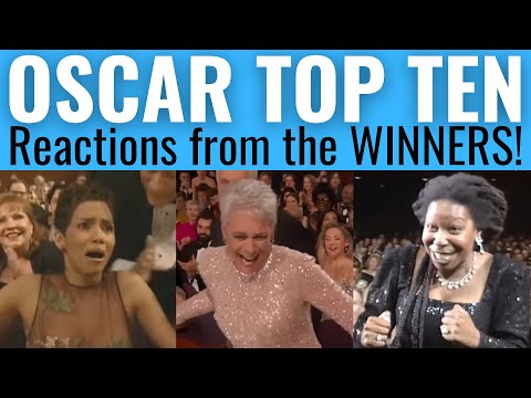 Top 10 Oscar WINNING Reactions OF ALL TIME