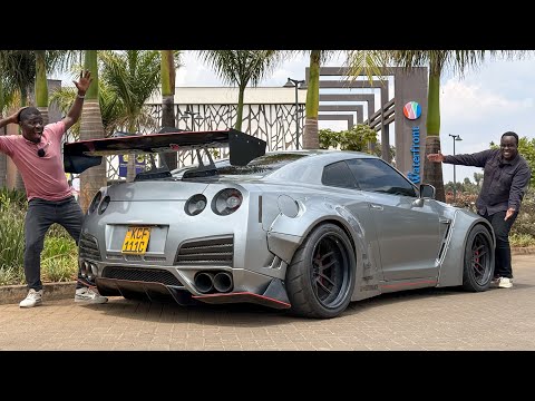 The MOST AFFORDABLE SUPERCAR You Can Buy In Kenya, NISSAN GT-R !!